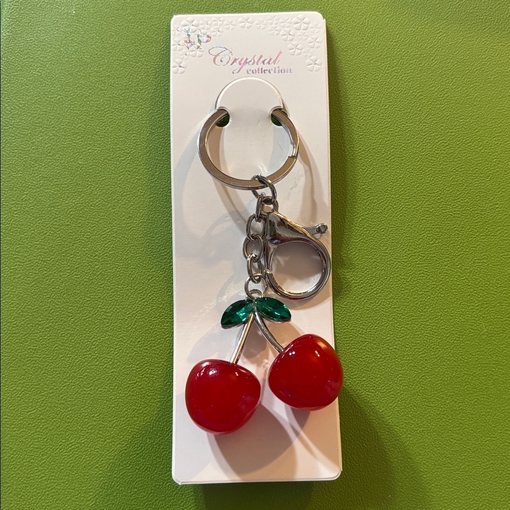 Cherry Keychain/Bag Charm